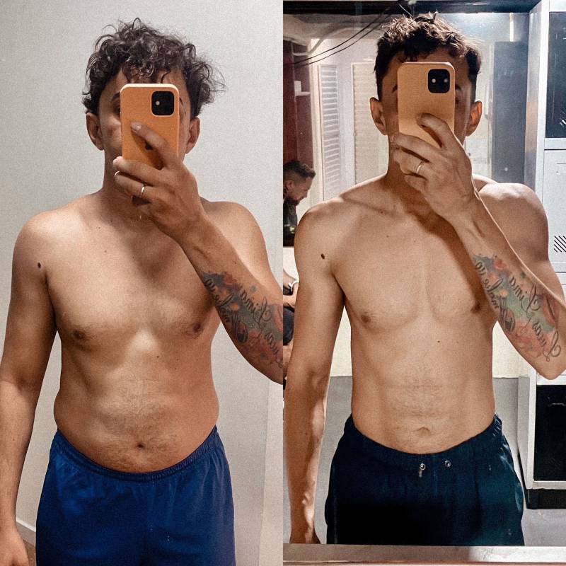 CRISTIAN ANTES E DEPOIS 10