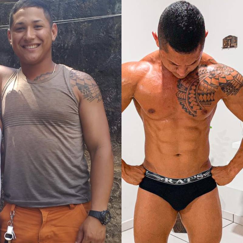 CRISTIAN ANTES E DEPOIS 2