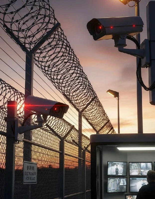 Segurança: Cercas Elétricas, CFTV, Alarme e Monitoramento